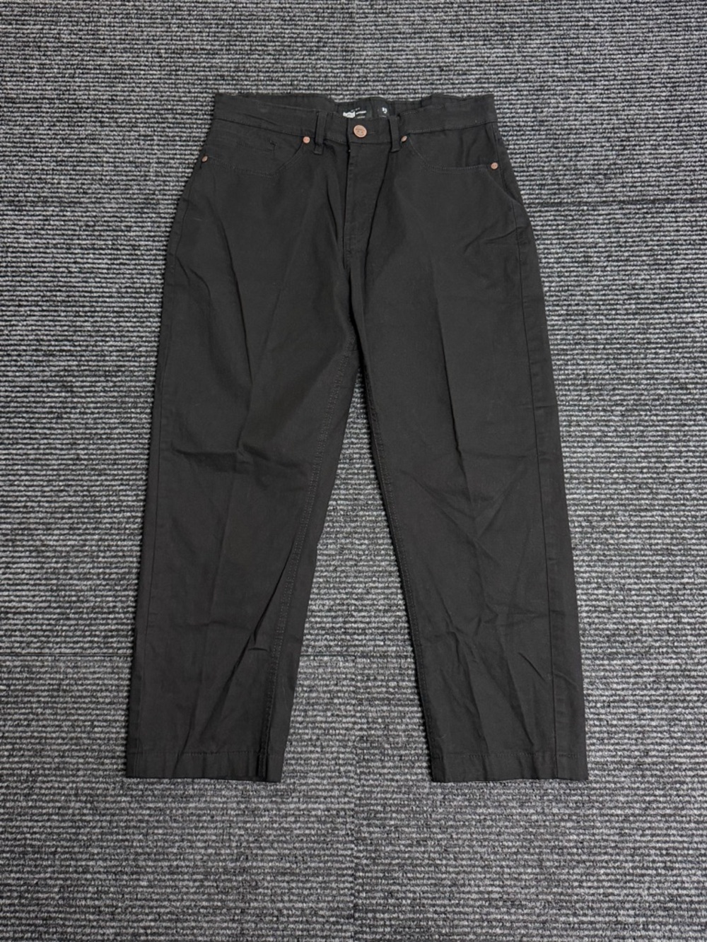 Barbell Apparel Pants Men 32x25 Black Chino 5 Pocket Athletic Stretch Trousers